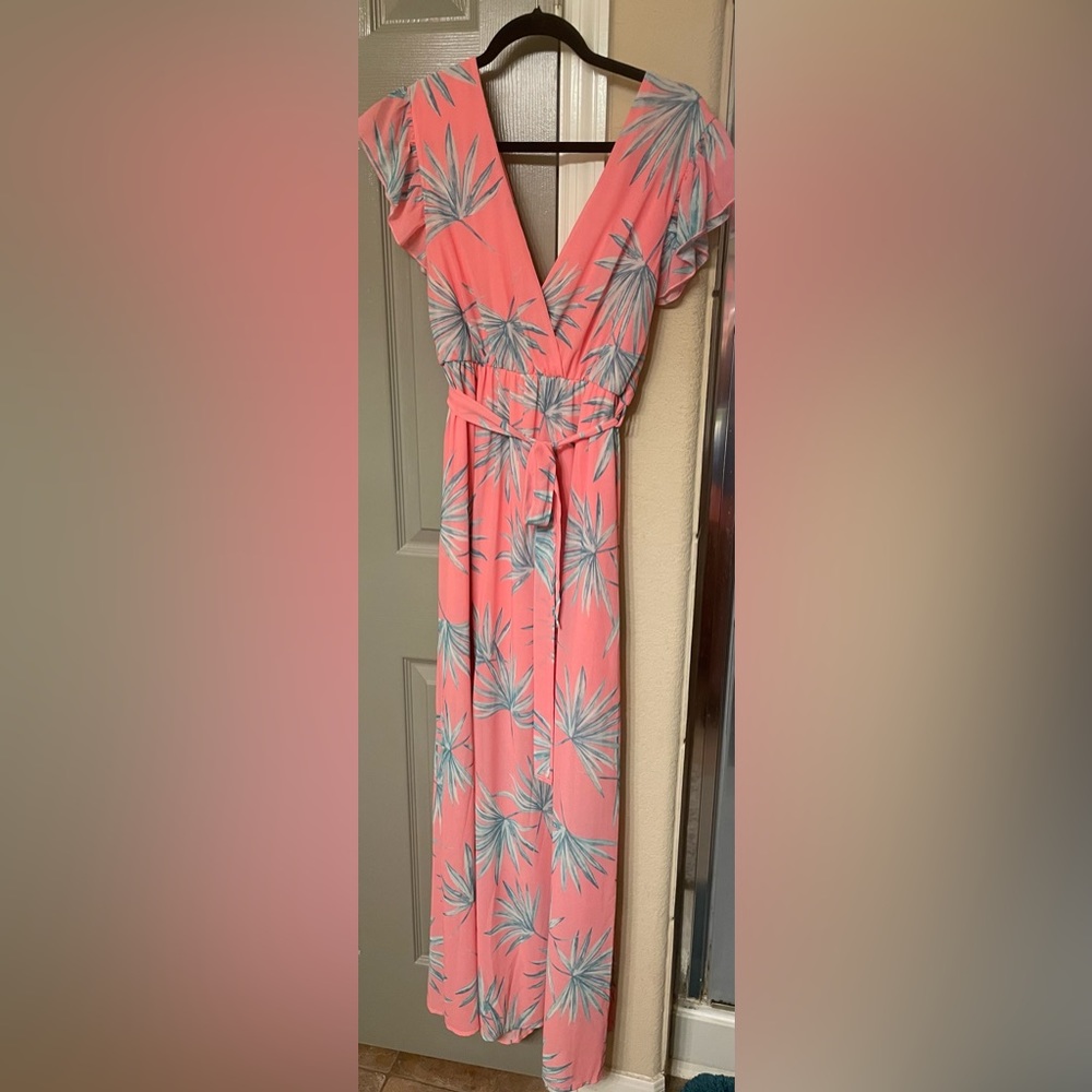Tropical Maxi Dress